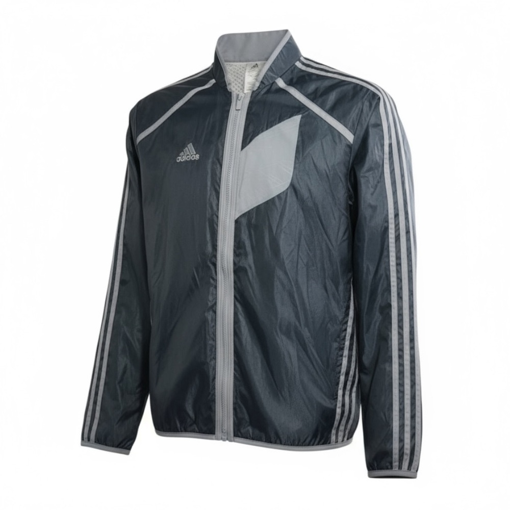 🕶️ Adidas Crazy Ghost Windbreaker‎ ⚡ Men’s L Black Reflective Tech Jacket